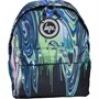 Hype Junior Blue And Marble Drip Backpack Green