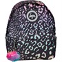 Hype Girls Gradient Pastel Animal Print Backpack Black