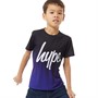 Hype Boys Script Printed T-Shirt Black