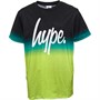 Hype Jungen Children Script Printed T-Shirts Gelb