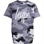 Hype Boys Script Printed T-Shirt Black