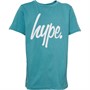 Hype Boys Script T-Shirt Teal