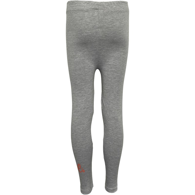 Hype Girls T-Shirt And Leggings Set Grey/Peach
