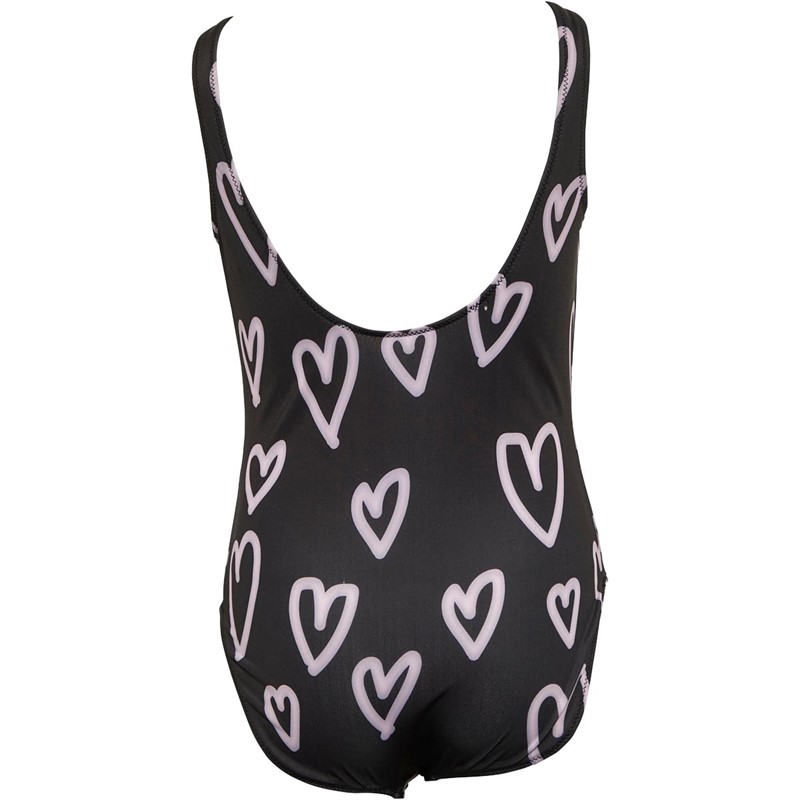 Hype Childrens Heart Swimsuit Pink