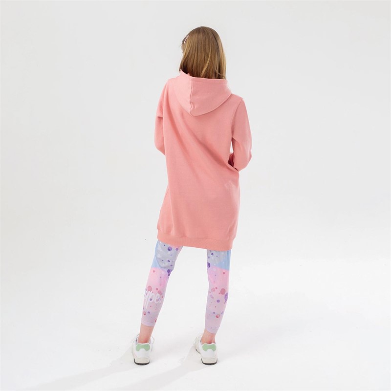 Hype Childrens Script Hoodie And Leggings Set Nude Mystic Clouds