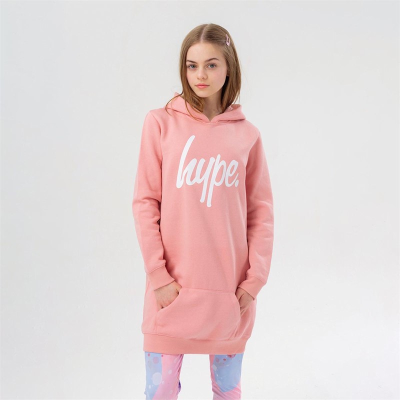Hype Childrens Script Hoodie And Leggings Set Nude Mystic Clouds