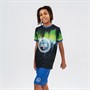 Hype Boys Crest Shorts Pyjama Set Blue Earth Drips