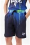 Hype Shorts Drips Script Garçon Noir