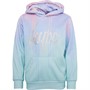 Hype Girls Love Drip Glitter Script Hoodie Mint