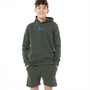 Hype Boys Hoodie And Shorts Set Khaki