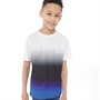 Hype Boys Fade Script T-Shirt Black/Blue