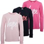 Hype Girls Three Pack Long Sleeve T-Shirts Set Multi