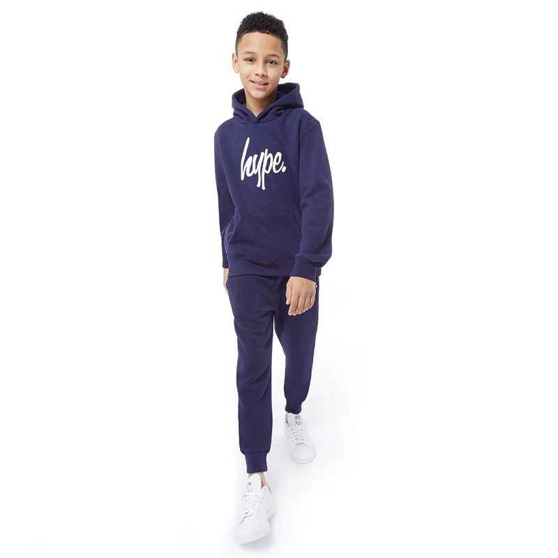 Hype Boys Tracksuit Navy