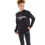 Hype Girls Hoodie And Leggings Set Black