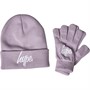 Hype Girls Hat And Gloves Set Lilac