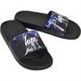 Hype Kids Lightening Script Sliders Black/Blue