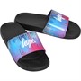 Hype Kids Drip Script Sliders Pink