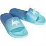 Hype Kids Speckle Fade Script Sliders Blue