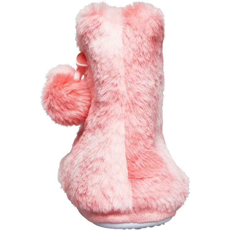 Hype Girls Slipper Boots Pink