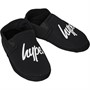 Hype Junior Kids Logo Slippers Black/White