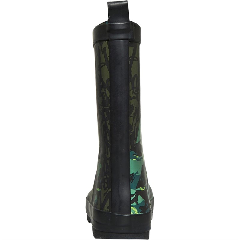 Hype Boys Tyler Camo Wellies Khaki