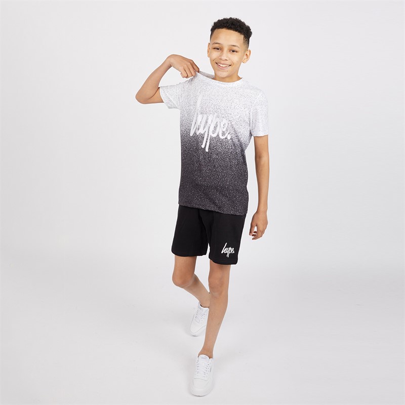 Hype Ensemble T-shirt et short Garçon Multicolore/Noir