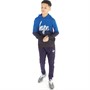 Hype Drengenes Hoodie og Joggers Tracksuit Sæt Blå/Marineblå