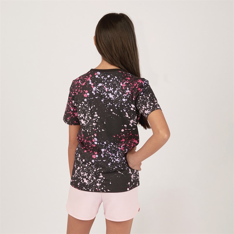 Hype Girls T-shirts And Shorts Set Multi/Pink