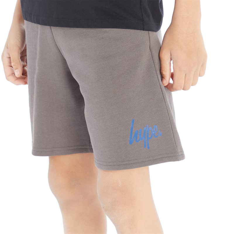 Hype Ensemble T-shirt et short Garçon Noir/Gris