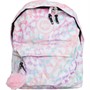 Hype Girls Rainbow Leopard Crest Backpack Pink