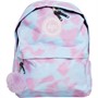 Hype Girls Splodge Tie Dye Crest Backpack Blue/Lilac