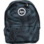 Hype Kids Topographic Mini Crest Backpack Black