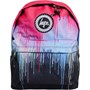 Hype Kids Drip Crest Backpack Pink