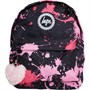 Hype Girls Splat Crest Backpack Black/Pink