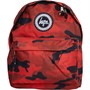 Hype Kids Camo Crest Backpack Red