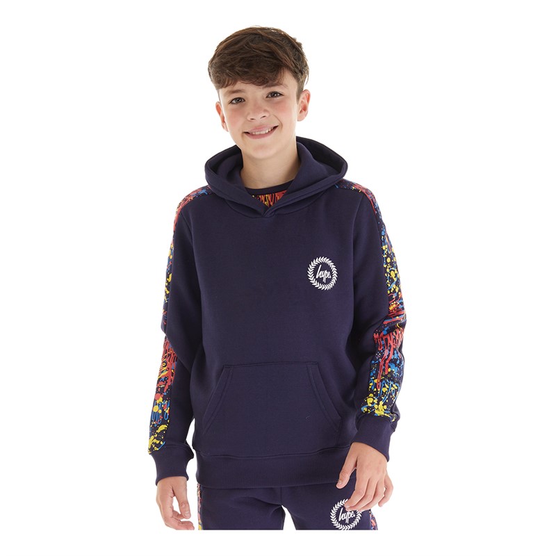 Hype Boys Tracksuit And T-Shirt Three Pack Set Multi/Navy