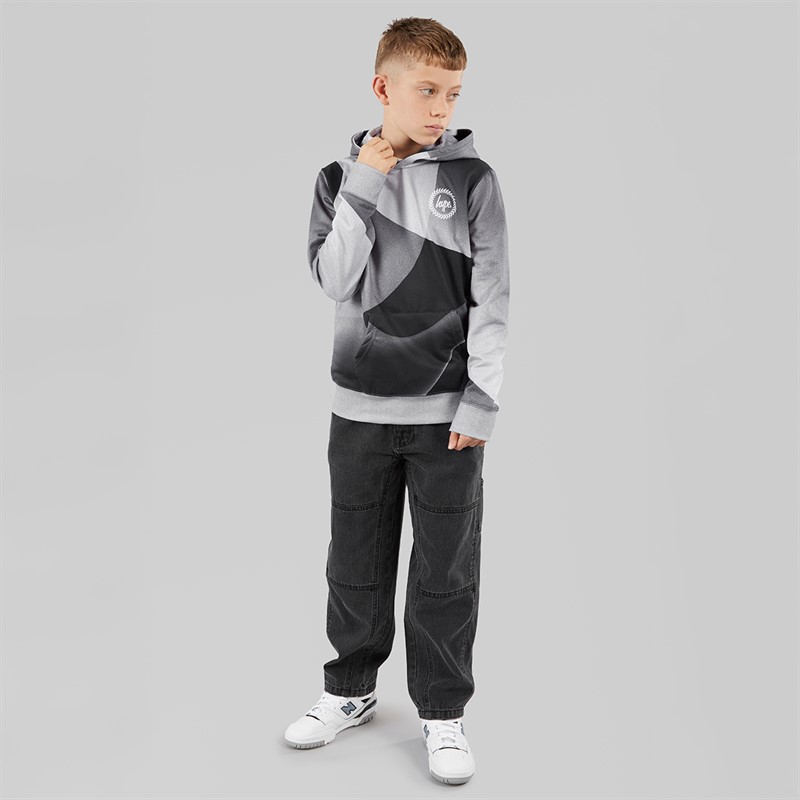 Hype Boys Hoodie Grey/Black