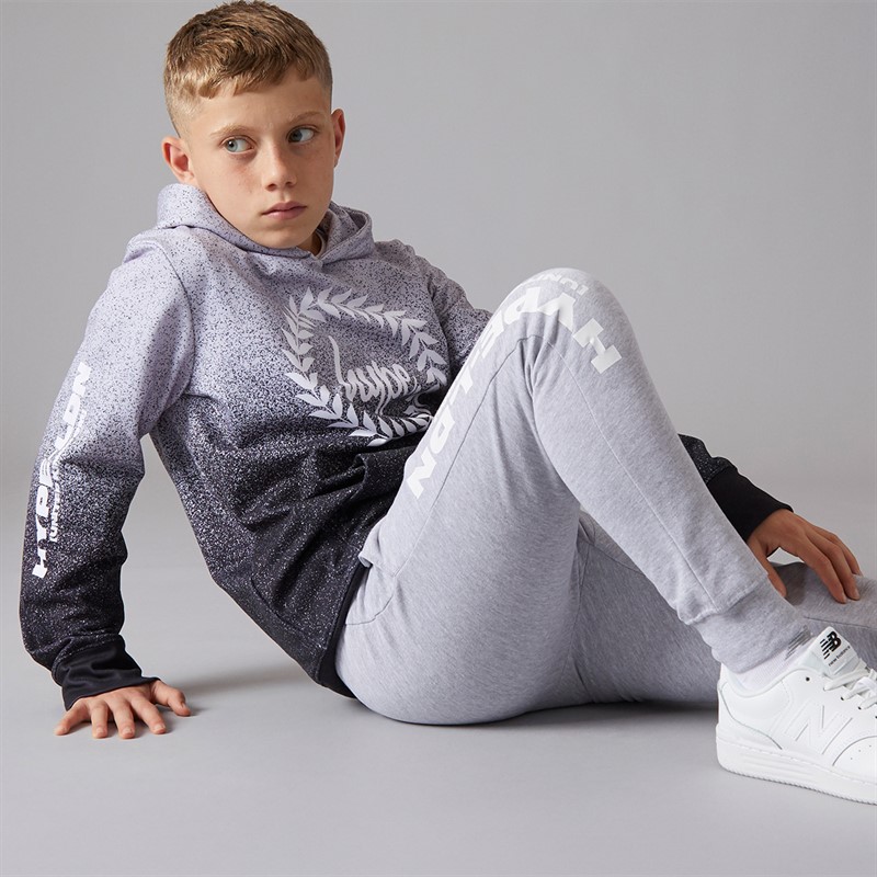 Hype Boys Tracksuit Grey/Black