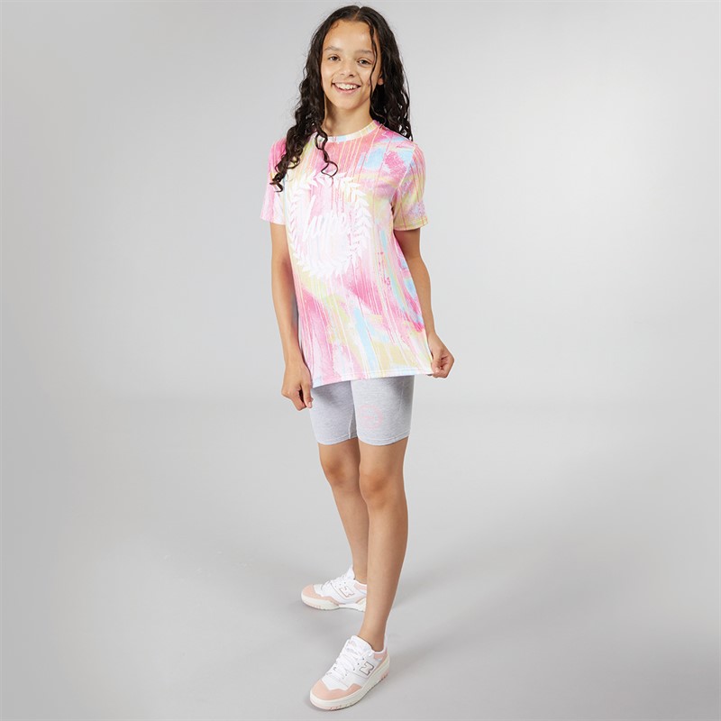 Hype Girls Co-Ord Set Multi/Grey