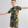 Hype Boys Co-Ord Khaki/Orange