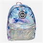 Hype Girls Holo Rainbow Dolphins Iconic Colour Backpack Multi