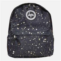 Hype Kids Gold Stars Backpack Black