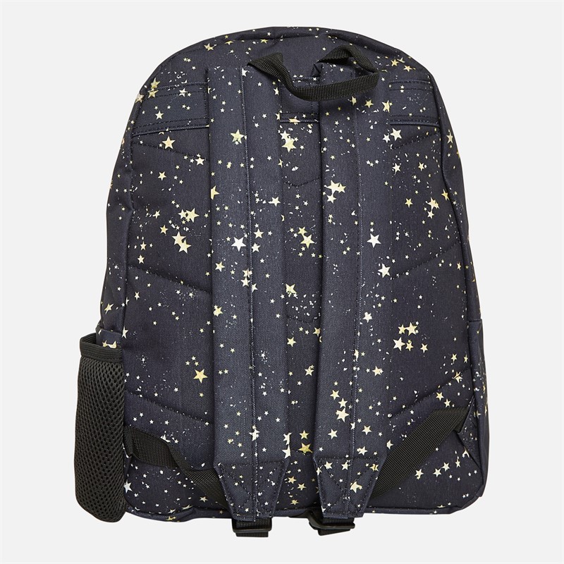 Hype Kids Gold Stars Backpack Black
