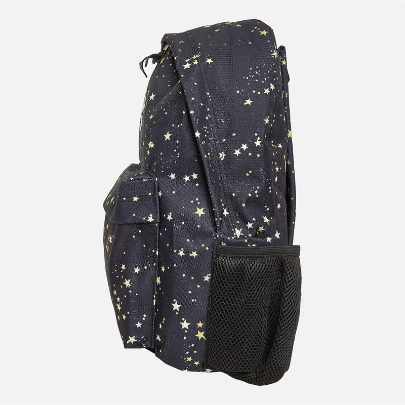 Hype Kids Gold Stars Backpack Black