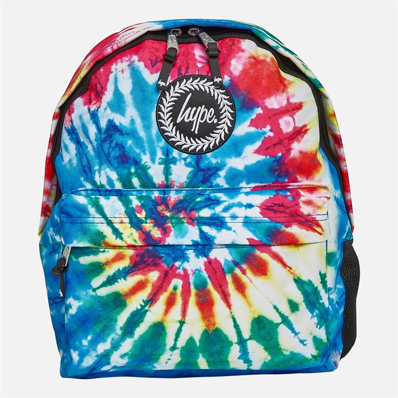 Hype Kids Iconic Rainbow Hippy Tie Dye Backpack Multi - Size OS