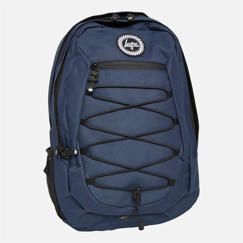 Hype Kids Crest Maxi Backpack Navy