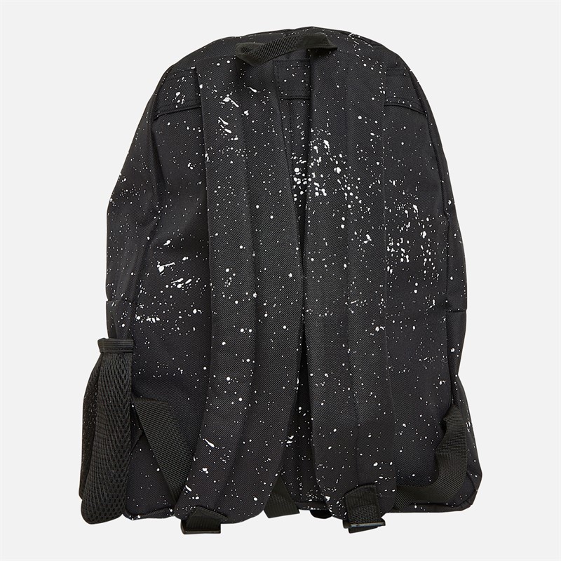 Hype Kids Splatter School Backpack Black/White