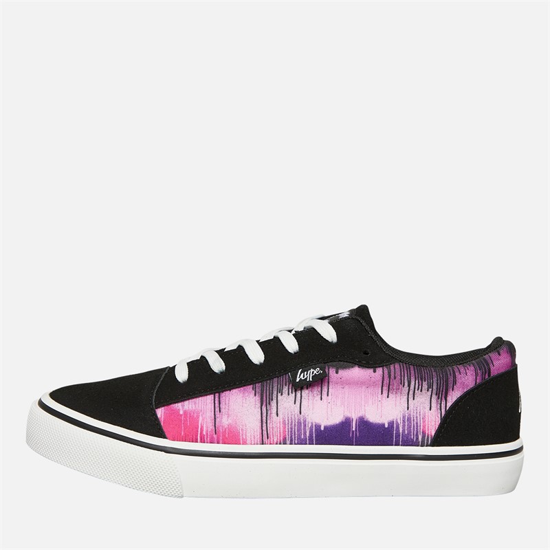 Hype Girls Sonana Trainers Black/Purple/Multi