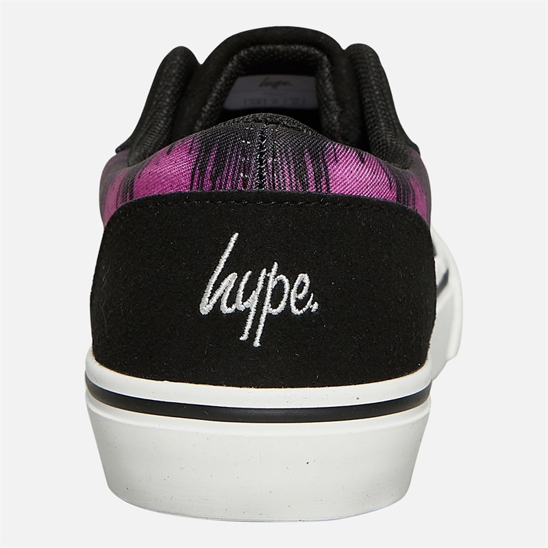 Hype Girls Sonana Trainers Black/Purple/Multi