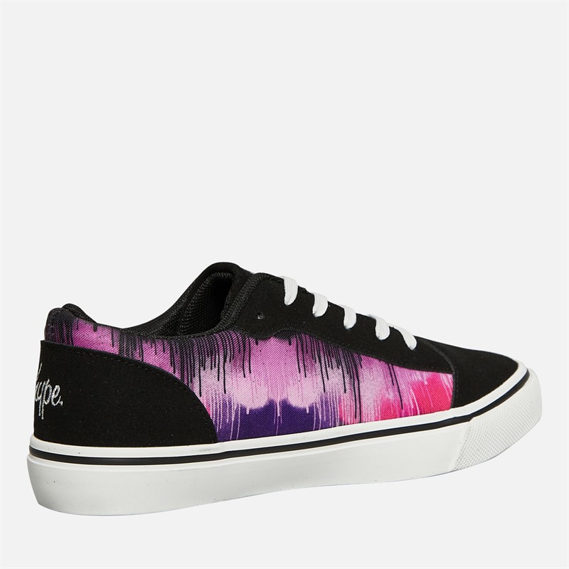 Hype Girls Sonana Trainers Black/Purple/Multi